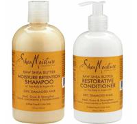 Shea Moisture Raw Shea Butter Restorative Shampoo & Conditioner Bundle