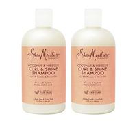 Shea Moisture Shampoo Curl & Shine 13oz Coconut & Hibiscus (2 Pack) by Shea Moisture
