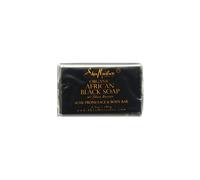 Shea Moisture Soap 3.5 Ounce Bar African Black (Organic) (103ml) (2 Pack)