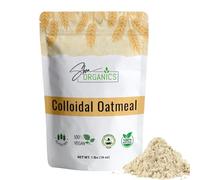 Shea Organics Organic Colloidal Oatmeal - 16 OZ | Soothing Bath & Skin Care Powder | Helps Soothe Itchy, Dry Skin | Safe for Babies & Adults | Great for Soap Making