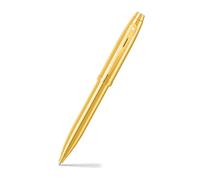 Sheaffer 100 9372 Glossy PVD Gold Ballpoint Pen with PVD Gold Trim