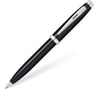 Sheaffer 100 - Refillable ballpoint pen, glossy black, chrome trim