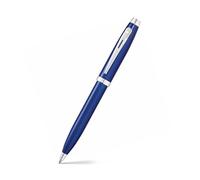 Sheaffer 100 - Refillable rollerball pen, glossy black lacquer, plated chrome trim