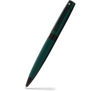 Sheaffer 300 E9346 Ballpoint Pen - Matte Green Lacquer with Polished Black Trims, Green
