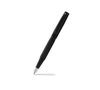 Sheaffer 300 E9343 Matte Black Lacquer With Polished Black Trims Fountain Pen - Medium