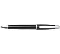 Sheaffer 500 Series Chrome Plate Trim Ballpoint Pen - Glossy Black