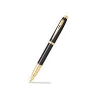 Sheaffer 9322 Gift 100 Fountain Pen (Fine) Glossy Black with Gold Trim