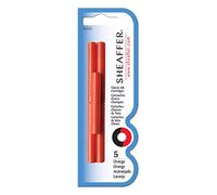 Sheaffer 96345 Skrip Classic Ink Cartridge for Fountain Pen - Orange (Pack of 5)