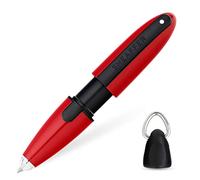 Sheaffer E1925251 Ion Rollerball Pen with Ring Attachment | Red | Black Ink | Attaches to Lanyards, Belts, Key-Rings and More, One Size
