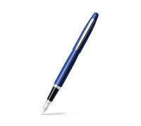 Sheaffer Fountain Pen Medium Nib Ink Calligraphy Writing Pens Neon Blue Finish