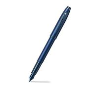 Sheaffer Gift 100 9371 Satin Blue with Blue Trim Fountain pen| Fountain Pen Fine Nib | Premium Pen Gift Set