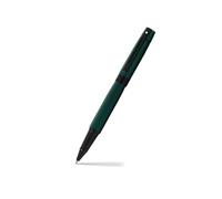 Sheaffer Gift 300 Lacquer Rollerball Pen - Matte Green with Polished Black Trim