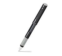 Sheaffer Hangsell Calligraphy Fountain Pen Matte Black with Black Cap and Matte Black Edge Fine