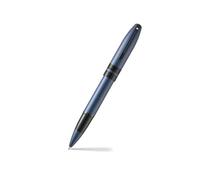 Sheaffer Icon E9110 Rollerball Pen - Matte Blue Lacquer with Black PVD Trims, Blue