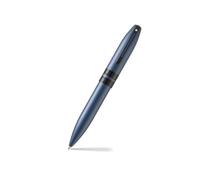 Sheaffer Icon E2911051 Metallic Blue Ballpoint Pen with Black PVD Appliques