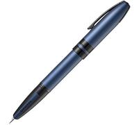 Sheaffer Icon Metallic Blue with Gloss Black PVD Appts. Fountain Pen - Fine Nib E0911043