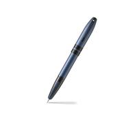 Sheaffer Icon Metallic Blue with Gloss Black PVD Appts. Fountain Pen - Med Nib E0911053