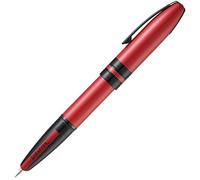 Sheaffer Icon Metallic Red with Gloss Black PVD Appts. Fountain Pen - Fine Nib