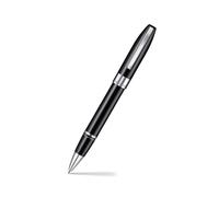 Sheaffer Legacy Heritage Rollerball Pen, Black Lacquer Featuring Palladium Plate Trim and Pen Pouch