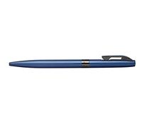 Sheaffer Reminder Slim, sleek silhouette, Innovative clickable clip Matte Blue Lacquer Ballpoint Pen