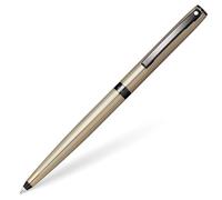 Sheaffer Sagaris - Refillable rollerball pen, titanium grey, polished black PVD trim