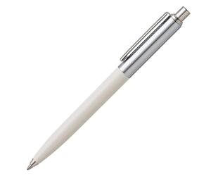 Sheaffer Sentinel - Refillable Ballpoint Pen, White Resin Finish, Brushed Chrome appointments