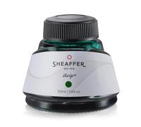 Sheaffer Skrip Fountain Pen Ink Bottle 50ml Green | Fountain Pen Ink | Smooth Flow Writing Ink | Suitable for Sheaffer & Most Fountain Pens