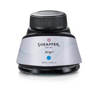 Sheaffer Skrip Fountain Pen Ink Bottle 50ml Turquoise | Fountain Pen Ink | Smooth Flow Writing Ink | Suitable for Sheaffer & Most Fountain Pens