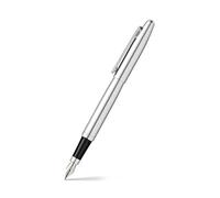 Sheaffer VFM 9421 Fountain Pen Polished Chrome with Chrome Plated Trim | Fine Nib | Premium Silver Pen