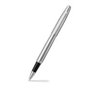 Sheaffer VFM 9426 Brushed Chrome Rollerball Pen With Chrome Trim | Premium Pen Silver