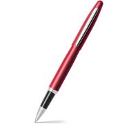SHEAFFER VFM Rollerball Pen - Excessive Red Chrome Trim - NEW