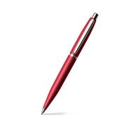 Sheaffer VFM E9403 Ballpoint Pen - Excessive Red with Chrome Plated Trims, Red