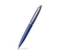 Sheaffer VFM - Refillable ballpoint pen, neon blue finish, nickel plate trim