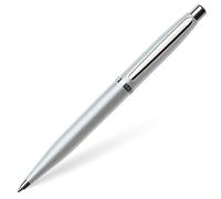 Sheaffer VFM - Refillable ballpoint pen, strobe silver finish, nickel plate trim