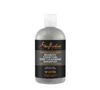 SheaMoisture African Black Soap Bamboo Charcoal Deep Cleansing Shampoo Enhanced Shine & Volume Sulfate Free Hair Cleanser