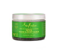 SheaMoisture African Wild Water Mint Detox & Stimulate Hand & Body Scrub 12 Ounce (Pack of 1)
