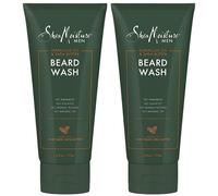 SheaMoisture Beard Wash - Full Beard Shampoo, Moisturizing with Maracuja Oil and Raw Organic Shea Butter, 6 Fl Oz Ea (Pack of 2)