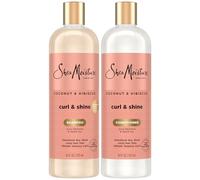 SheaMoisture Coconut & Hibiscus Curl & Shine Combination Set - Includes 16 oz. Shampoo & 16 oz. Conditioner