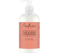 Sheamoisture Coconut & Hibiscus Curl & Shine Conditioner, No Silicones or Sulpha