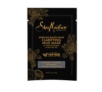 SheaMoisture Mud Mask Packette for Oily Blemish-Prone Skin African Black Soap to Clarify Skin 0.5 oz