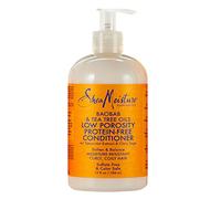 SheaMoisture Protein Free Conditioner for Curly Hair Baobab and Tea Tree Oils Paraben Free Conditioner 13 oz