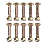 Shear Bolt and Nut Set for Ariens 52100100 PRO Snow Blowers Designed for 26 28 32 66 Inch Model Variants (10pcs)