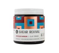 Shear Revival American Gardens Clay Pomade - Strong Hold Hair Styling Clay for Men - Matte Finish, Vegan & Plant-Based - Handmade with Aloe & Shea Butter - 96g