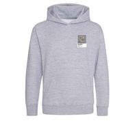 Shearer and Gascoigne England Icon Frame Kids Hoodie - Gray / 18-24 months