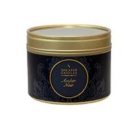 Shearer Candles Amber Noir Small Scented Gold Tin Candle - Black, Packaging May Vary