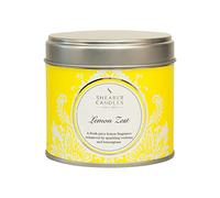 Shearer Candles Lemon Zest Large Scented Silver Tin Candle