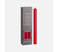 Shearer Candles Red - Dinner Candles - 10 Inch - Unscented Dripless Dinner Candles - 11 Hour Burn Time - 6 Pack