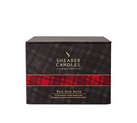 Shearer Candles Red Rose Scented Triple Wick Candle in giftbox, Black