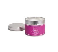 SHEARER CANDLES SILVER TIN RHUBARB & RASPBERRY