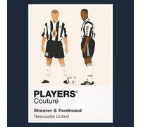 Shearer & Ferdinand Newcastle United Icon Frame Men's Hoodie - Black / S